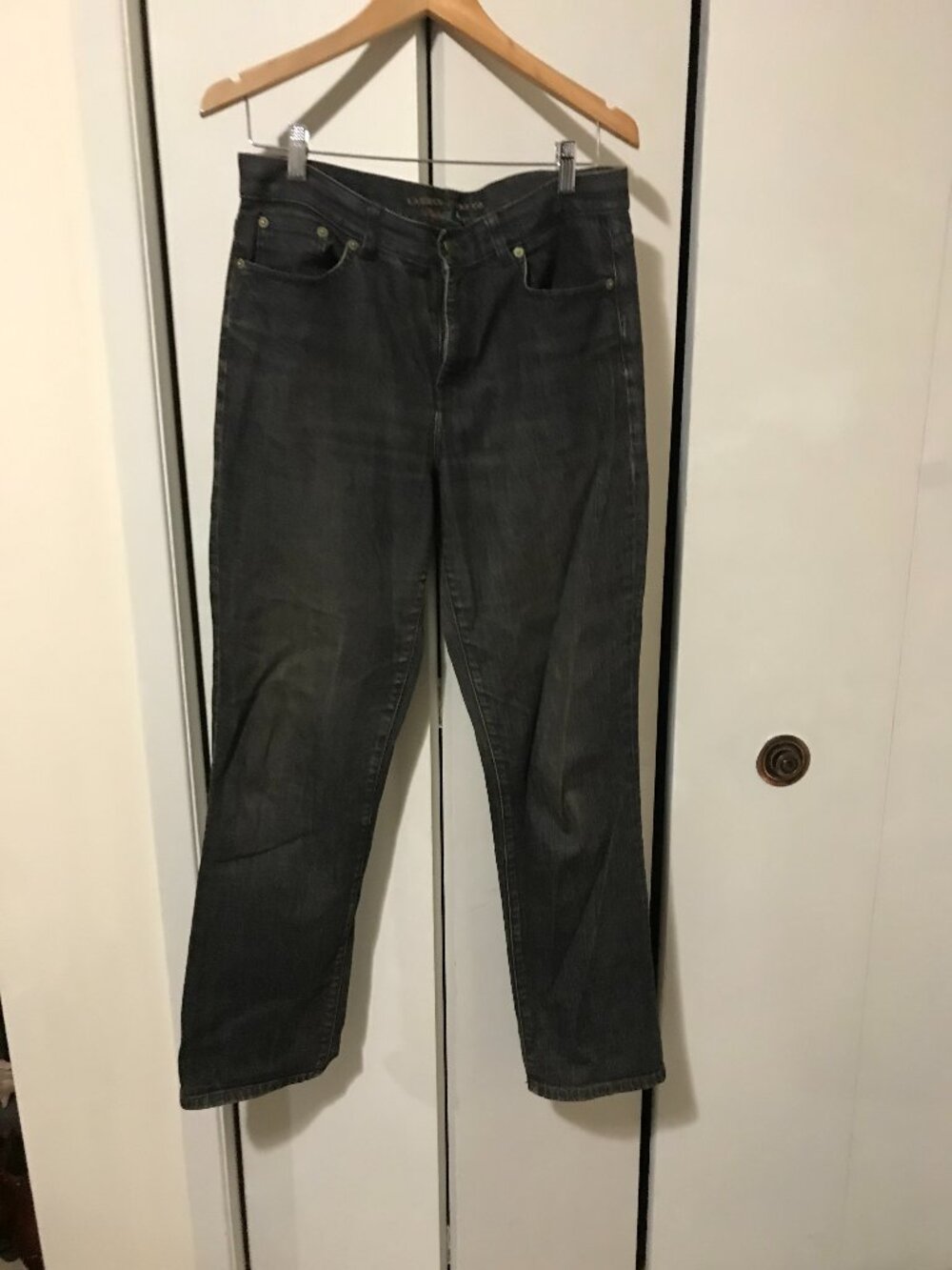 Ralph Lauren Ladies Black Jeans Size 8